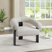 Winston - Accent Chair With Black Legs