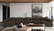 Ames - 7 Piece Boucle Fabric Modular Sectional