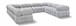 Ames - 8 Piece Modular Sectional