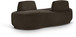 Argyle - Chenille Fabric Chaise / Loveseat