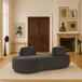 Argyle - Chenille Fabric Chaise / Loveseat