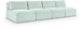 Shaggy - 4 Seat Modular Armless Sofa