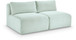 Shaggy - 2 Seat Modular Armless Sofa