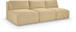 Shaggy - 3 Seat Modular Armless Sofa