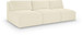 Shaggy - 3 Seat Modular Armless Sofa