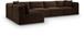 Shaggy - 5 Piece Modular Sectional