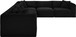 Shaggy - 6 Piece Modular Corner Sectional