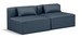 Cube - Modular 2 Seat Armless Sofa