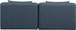 Cube - Modular 2 Seat Armless Sofa