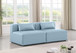 Cube - Modular 2 Seat Armless Sofa