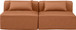 Cube - Modular 2 Seat Armless Sofa