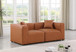 Cube - Modular 2 Piece Sofa - Cognac