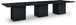 Belinda - Wood Mid-Century Modern Modular Dining Table - Black
