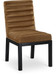Evelyn - Dining Chair With Black Legs - Saddle
