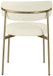 Lupita - Dining Chair With Brushed Gold Legs (Set of 2)