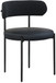Beacon - Faux Leather Dining Chair With Black Legs (Set of 2)
