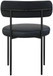 Beacon - Faux Leather Dining Chair With Black Legs (Set of 2)