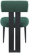 Dario - Boucle Dining Chair With Black Frame (Set of 2)