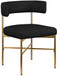 Rivage - Durable Dining Chair With Gold Frame (Set of 2)