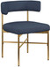 Rivage - Durable Dining Chair With Gold Frame (Set of 2)