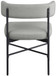 Rivage - Durable Dining Chair With Black Frame (Set of 2)