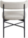 Rivage - Durable Dining Chair With Black Frame (Set of 2)