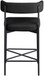 Rivage - Durable Stool With Black Frame (Set of 2)