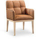 Adrian - Dining Arm Chair Set - Light Brown Legs
