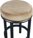 Monette - Counter Stool With Black Base
