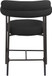 Blake - Counter Stool With Black Base (Set of 2)