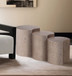 Dimple - 3 Piece Modular End Table - Terazzo Finish