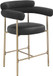 Blake - Counter Stool With Bronze Legs (Set of 2)
