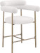 Blake - Counter Stool With Bronze Legs (Set of 2)