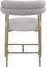 Blake - Counter Stool With Bronze Legs (Set of 2)