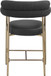 Blake - Counter Stool With Bronze Legs (Set of 2)