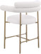 Blake - Counter Stool With Bronze Legs (Set of 2)