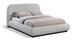 Vaughn - Chenille Bed With Black Base