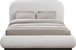Vaughn - Chenille Bed With Black Base