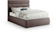 Adam - Linen Fabric Bed With 52" Headboard