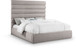 Adam - Linen Fabric Bed With 70.5" Headboard
