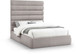Adam - Linen Fabric Bed With 70.5" Headboard