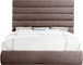 Adam - Linen Fabric Bed With 70.5" Headboard