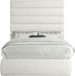 Adam - Linen Fabric Bed With 70.5" Headboard