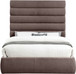 Adam - Linen Fabric Bed With 70.5" Headboard