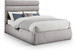 Adam - Boucle Fabric Bed With 52" Headboard