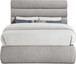 Adam - Boucle Fabric Bed With 52" Headboard