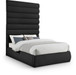 Adam - Boucle Fabric Bed With 89" Headboard