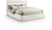 Adam - Chenille Fabric Bed With 52" Headboard