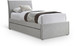 Myles - Linen Twin Trundle Bed