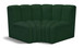 Arc - Boucle Fabric 2 Piece Modular Sofa